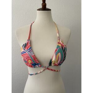 Kenny Flowers Swim Bikini Top Colombia Print Multicolor Swimwear